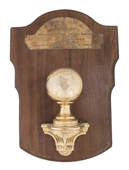 1954 Leo Durochers William Wrigley Jr. Memorial Award for Comeback Manager of the Year 